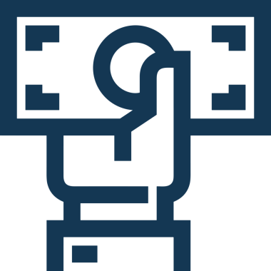 Web, Uygulama, UI / UX, Mobil Arayüz, Akıllı Teknoloji Tasarımı, Dijital Markalaşma, Kullanıcı Etkileşimi Sembolü ve Temiz Tek Renk Biçiminde Modern Grafik Elementi içeren PNG Biçimli El Simgesi Logosu