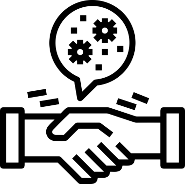 Web, Uygulama, UI / UX, Mobil Arayüz, Akıllı Teknoloji Tasarımı, Dijital Markalaşma, Kullanıcı Etkileşimi Sembolü ve Temiz Tek Renk Biçiminde Modern Grafik Elementi içeren PNG Biçimli El Simgesi Logosu