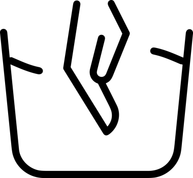 Web, Uygulama, UI / UX, Mobil Arayüz, Akıllı Teknoloji Tasarımı, Dijital Markalaşma, Kullanıcı Etkileşimi Sembolü ve Temiz Tek Renk Biçiminde Modern Grafik Elementi içeren PNG Biçimli El Simgesi Logosu