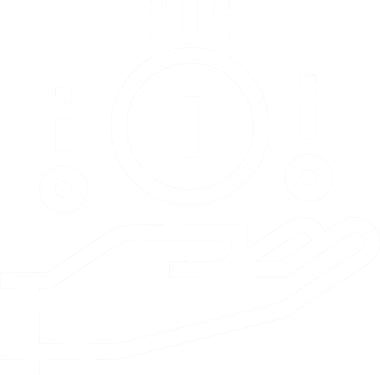 Web, Uygulama, UI / UX, Mobil Arayüz, Akıllı Teknoloji Tasarımı, Dijital Markalaşma, Kullanıcı Etkileşimi Sembolü ve Temiz Tek Renk Biçiminde Modern Grafik Elementi içeren PNG Biçimli El Simgesi Logosu