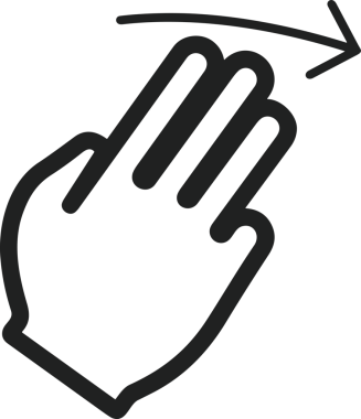 Web, Uygulama, UI / UX, Mobil Arayüz, Akıllı Teknoloji Tasarımı, Dijital Markalaşma, Kullanıcı Etkileşimi Sembolü ve Temiz Tek Renk Biçiminde Modern Grafik Elementi içeren PNG Biçimli El Simgesi Logosu