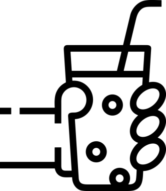 Web, Uygulama, UI / UX, Mobil Arayüz, Akıllı Teknoloji Tasarımı, Dijital Markalaşma, Kullanıcı Etkileşimi Sembolü ve Temiz Tek Renk Biçiminde Modern Grafik Elementi içeren PNG Biçimli El Simgesi Logosu