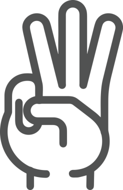 Web, Uygulama, UI / UX, Mobil Arayüz, Akıllı Teknoloji Tasarımı, Dijital Markalaşma, Kullanıcı Etkileşimi Sembolü ve Temiz Tek Renk Biçiminde Modern Grafik Elementi içeren PNG Biçimli El Simgesi Logosu