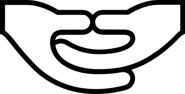 Web, Uygulama, UI / UX, Mobil Arayüz, Akıllı Teknoloji Tasarımı, Dijital Markalaşma, Kullanıcı Etkileşimi Sembolü ve Temiz Tek Renk Biçiminde Modern Grafik Elementi içeren PNG Biçimli El Simgesi Logosu