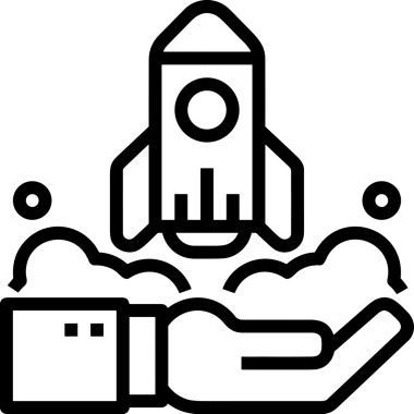Web, Uygulama, UI / UX, Mobil Arayüz, Akıllı Teknoloji Tasarımı, Dijital Markalaşma, Kullanıcı Etkileşimi Sembolü ve Temiz Tek Renk Biçiminde Modern Grafik Elementi içeren PNG Biçimli El Simgesi Logosu