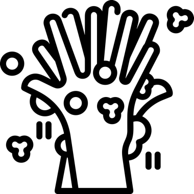 Web, Uygulama, UI / UX, Mobil Arayüz, Akıllı Teknoloji Tasarımı, Dijital Markalaşma, Kullanıcı Etkileşimi Sembolü ve Temiz Tek Renk Biçiminde Modern Grafik Elementi içeren PNG Biçimli El Simgesi Logosu