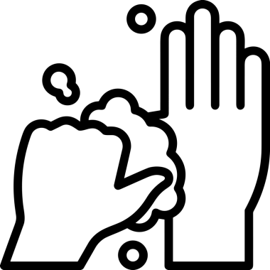 Web, Uygulama, UI / UX, Mobil Arayüz, Akıllı Teknoloji Tasarımı, Dijital Markalaşma, Kullanıcı Etkileşimi Sembolü ve Temiz Tek Renk Biçiminde Modern Grafik Elementi içeren PNG Biçimli El Simgesi Logosu