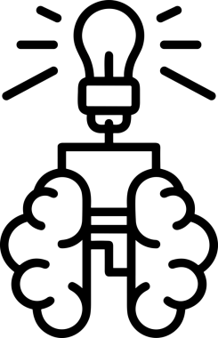 Web, Uygulama, UI / UX, Mobil Arayüz, Akıllı Teknoloji Tasarımı, Dijital Markalaşma, Kullanıcı Etkileşimi Sembolü ve Temiz Tek Renk Biçiminde Modern Grafik Elementi içeren PNG Biçimli El Simgesi Logosu