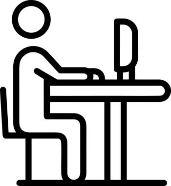 Web, Uygulama, UI / UX, Mobil Arayüz, Akıllı Teknoloji Tasarımı, Dijital Markalaşma, Kullanıcı Etkileşimi Sembolü ve Temiz Tek Renk Biçiminde Modern Grafik Elementi içeren PNG Biçimli El Simgesi Logosu