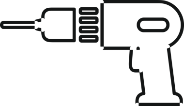 Web, Uygulama, UI / UX, Mobil Arayüz, Akıllı Teknoloji Tasarımı, Dijital Markalaşma, Kullanıcı Etkileşimi Sembolü ve Temiz Tek Renk Biçiminde Modern Grafik Elementi içeren PNG Biçimli El Simgesi Logosu