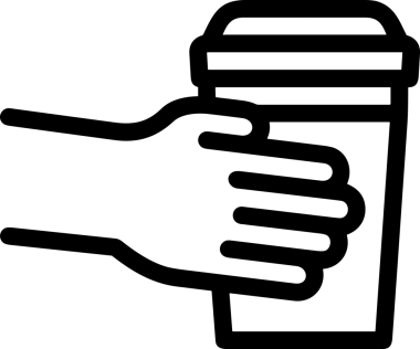 Web, Uygulama, UI / UX, Mobil Arayüz, Akıllı Teknoloji Tasarımı, Dijital Markalaşma, Kullanıcı Etkileşimi Sembolü ve Temiz Tek Renk Biçiminde Modern Grafik Elementi içeren PNG Biçimli El Simgesi Logosu