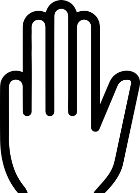 Web, Uygulama, UI / UX, Mobil Arayüz, Akıllı Teknoloji Tasarımı, Dijital Markalaşma, Kullanıcı Etkileşimi Sembolü ve Temiz Tek Renk Biçiminde Modern Grafik Elementi içeren PNG Biçimli El Simgesi Logosu