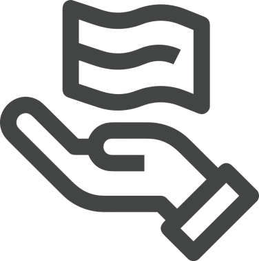 Web, Uygulama, UI / UX, Mobil Arayüz, Akıllı Teknoloji Tasarımı, Dijital Markalaşma, Kullanıcı Etkileşimi Sembolü ve Temiz Tek Renk Biçiminde Modern Grafik Elementi içeren PNG Biçimli El Simgesi Logosu