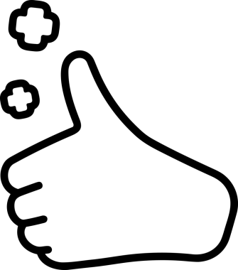 Web, Uygulama, UI / UX, Mobil Arayüz, Akıllı Teknoloji Tasarımı, Dijital Markalaşma, Kullanıcı Etkileşimi Sembolü ve Temiz Tek Renk Biçiminde Modern Grafik Elementi içeren PNG Biçimli El Simgesi Logosu