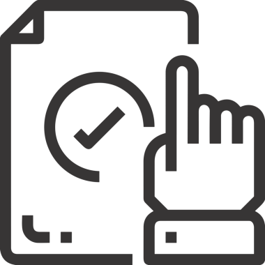 Web, Uygulama, UI / UX, Mobil Arayüz, Akıllı Teknoloji Tasarımı, Dijital Markalaşma, Kullanıcı Etkileşimi Sembolü ve Temiz Tek Renk Biçiminde Modern Grafik Elementi içeren PNG Biçimli El Simgesi Logosu