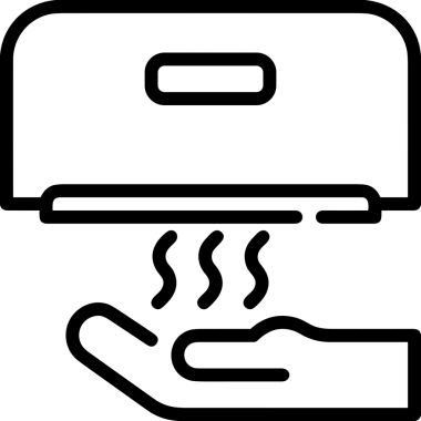 Web, Uygulama, UI / UX, Mobil Arayüz, Akıllı Teknoloji Tasarımı, Dijital Markalaşma, Kullanıcı Etkileşimi Sembolü ve Temiz Tek Renk Biçiminde Modern Grafik Elementi içeren PNG Biçimli El Simgesi Logosu