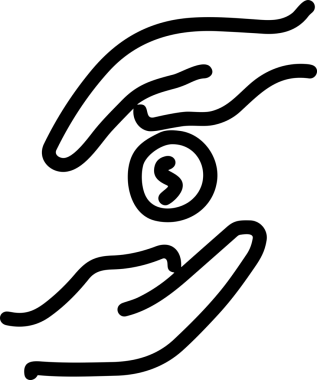 Web, Uygulama, UI / UX, Mobil Arayüz, Akıllı Teknoloji Tasarımı, Dijital Markalaşma, Kullanıcı Etkileşimi Sembolü ve Temiz Tek Renk Biçiminde Modern Grafik Elementi içeren PNG Biçimli El Simgesi Logosu