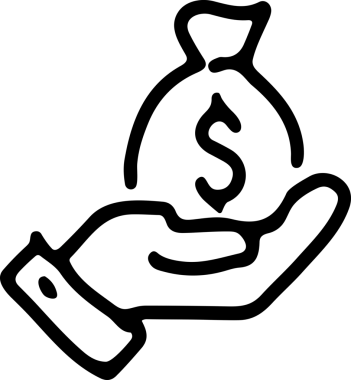 Web, Uygulama, UI / UX, Mobil Arayüz, Akıllı Teknoloji Tasarımı, Dijital Markalaşma, Kullanıcı Etkileşimi Sembolü ve Temiz Tek Renk Biçiminde Modern Grafik Elementi içeren PNG Biçimli El Simgesi Logosu