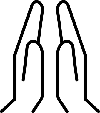 Web, Uygulama, UI / UX, Mobil Arayüz, Akıllı Teknoloji Tasarımı, Dijital Markalaşma, Kullanıcı Etkileşimi Sembolü ve Temiz Tek Renk Biçiminde Modern Grafik Elementi içeren PNG Biçimli El Simgesi Logosu
