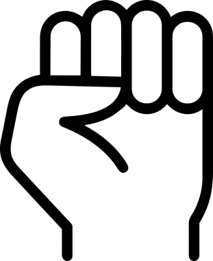 Web, Uygulama, UI / UX, Mobil Arayüz, Akıllı Teknoloji Tasarımı, Dijital Markalaşma, Kullanıcı Etkileşimi Sembolü ve Temiz Tek Renk Biçiminde Modern Grafik Elementi içeren PNG Biçimli El Simgesi Logosu