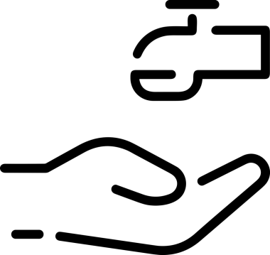 Web, Uygulama, UI / UX, Mobil Arayüz, Akıllı Teknoloji Tasarımı, Dijital Markalaşma, Kullanıcı Etkileşimi Sembolü ve Temiz Tek Renk Biçiminde Modern Grafik Elementi içeren PNG Biçimli El Simgesi Logosu