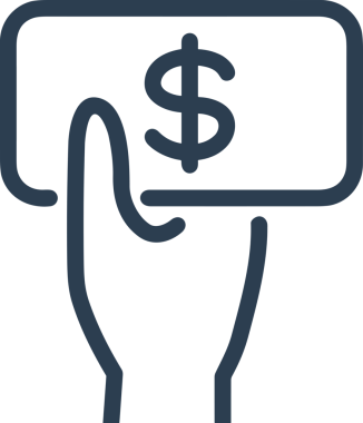 Web, Uygulama, UI / UX, Mobil Arayüz, Akıllı Teknoloji Tasarımı, Dijital Markalaşma, Kullanıcı Etkileşimi Sembolü ve Temiz Tek Renk Biçiminde Modern Grafik Elementi içeren PNG Biçimli El Simgesi Logosu