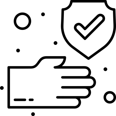 Web, Uygulama, UI / UX, Mobil Arayüz, Akıllı Teknoloji Tasarımı, Dijital Markalaşma, Kullanıcı Etkileşimi Sembolü ve Temiz Tek Renk Biçiminde Modern Grafik Elementi içeren PNG Biçimli El Simgesi Logosu