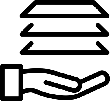 Web, Uygulama, UI / UX, Mobil Arayüz, Akıllı Teknoloji Tasarımı, Dijital Markalaşma, Kullanıcı Etkileşimi Sembolü ve Temiz Tek Renk Biçiminde Modern Grafik Elementi içeren PNG Biçimli El Simgesi Logosu