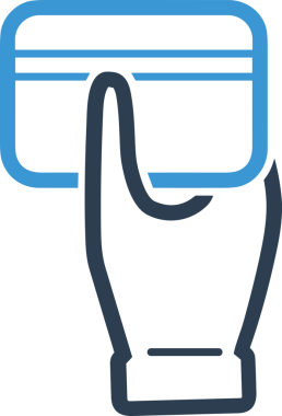 Web, Uygulama, UI / UX, Mobil Arayüz, Akıllı Teknoloji Tasarımı, Dijital Markalaşma, Kullanıcı Etkileşimi Sembolü ve Temiz Tek Renk Biçiminde Modern Grafik Elementi içeren PNG Biçimli El Simgesi Logosu