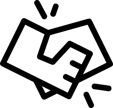 Web, Uygulama, UI / UX, Mobil Arayüz, Akıllı Teknoloji Tasarımı, Dijital Markalaşma, Kullanıcı Etkileşimi Sembolü ve Temiz Tek Renk Biçiminde Modern Grafik Elementi içeren PNG Biçimli El Simgesi Logosu