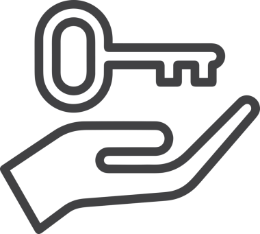 Web, Uygulama, UI / UX, Mobil Arayüz, Akıllı Teknoloji Tasarımı, Dijital Markalaşma, Kullanıcı Etkileşimi Sembolü ve Temiz Tek Renk Biçiminde Modern Grafik Elementi içeren PNG Biçimli El Simgesi Logosu