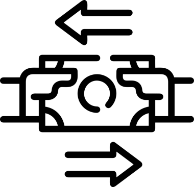 Web, Uygulama, UI / UX, Mobil Arayüz, Akıllı Teknoloji Tasarımı, Dijital Markalaşma, Kullanıcı Etkileşimi Sembolü ve Temiz Tek Renk Biçiminde Modern Grafik Elementi içeren PNG Biçimli El Simgesi Logosu