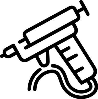Web, Uygulama, UI / UX, Mobil Arayüz, Akıllı Teknoloji Tasarımı, Dijital Markalaşma, Kullanıcı Etkileşimi Sembolü ve Temiz Tek Renk Biçiminde Modern Grafik Elementi içeren PNG Biçimli El Simgesi Logosu