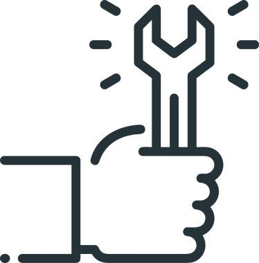 Web, Uygulama, UI / UX, Mobil Arayüz, Akıllı Teknoloji Tasarımı, Dijital Markalaşma, Kullanıcı Etkileşimi Sembolü ve Temiz Tek Renk Biçiminde Modern Grafik Elementi içeren PNG Biçimli El Simgesi Logosu