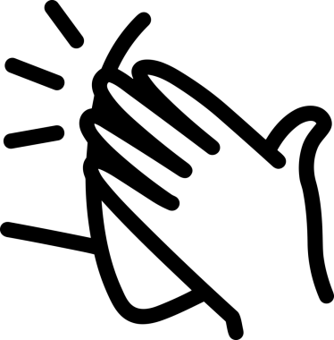 Web, Uygulama, UI / UX, Mobil Arayüz, Akıllı Teknoloji Tasarımı, Dijital Markalaşma, Kullanıcı Etkileşimi Sembolü ve Temiz Tek Renk Biçiminde Modern Grafik Elementi içeren PNG Biçimli El Simgesi Logosu