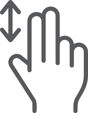 Web, Uygulama, UI / UX, Mobil Arayüz, Akıllı Teknoloji Tasarımı, Dijital Markalaşma, Kullanıcı Etkileşimi Sembolü ve Temiz Tek Renk Biçiminde Modern Grafik Elementi içeren PNG Biçimli El Simgesi Logosu