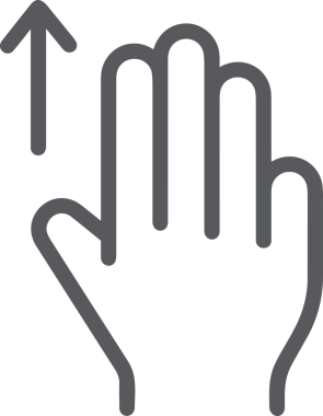 Web, Uygulama, UI / UX, Mobil Arayüz, Akıllı Teknoloji Tasarımı, Dijital Markalaşma, Kullanıcı Etkileşimi Sembolü ve Temiz Tek Renk Biçiminde Modern Grafik Elementi içeren PNG Biçimli El Simgesi Logosu