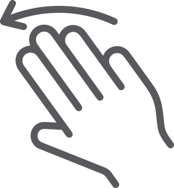 Web, Uygulama, UI / UX, Mobil Arayüz, Akıllı Teknoloji Tasarımı, Dijital Markalaşma, Kullanıcı Etkileşimi Sembolü ve Temiz Tek Renk Biçiminde Modern Grafik Elementi içeren PNG Biçimli El Simgesi Logosu