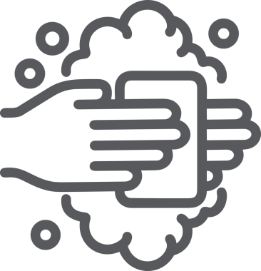 Web, Uygulama, UI / UX, Mobil Arayüz, Akıllı Teknoloji Tasarımı, Dijital Markalaşma, Kullanıcı Etkileşimi Sembolü ve Temiz Tek Renk Biçiminde Modern Grafik Elementi içeren PNG Biçimli El Simgesi Logosu
