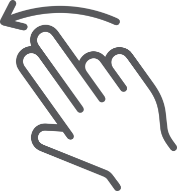 Web, Uygulama, UI / UX, Mobil Arayüz, Akıllı Teknoloji Tasarımı, Dijital Markalaşma, Kullanıcı Etkileşimi Sembolü ve Temiz Tek Renk Biçiminde Modern Grafik Elementi içeren PNG Biçimli El Simgesi Logosu