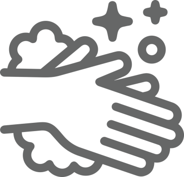 Web, Uygulama, UI / UX, Mobil Arayüz, Akıllı Teknoloji Tasarımı, Dijital Markalaşma, Kullanıcı Etkileşimi Sembolü ve Temiz Tek Renk Biçiminde Modern Grafik Elementi içeren PNG Biçimli El Simgesi Logosu