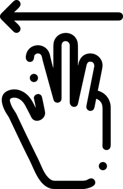 Web, Uygulama, UI / UX, Mobil Arayüz, Akıllı Teknoloji Tasarımı, Dijital Markalaşma, Kullanıcı Etkileşimi Sembolü ve Temiz Tek Renk Biçiminde Modern Grafik Elementi içeren PNG Biçimli El Simgesi Logosu