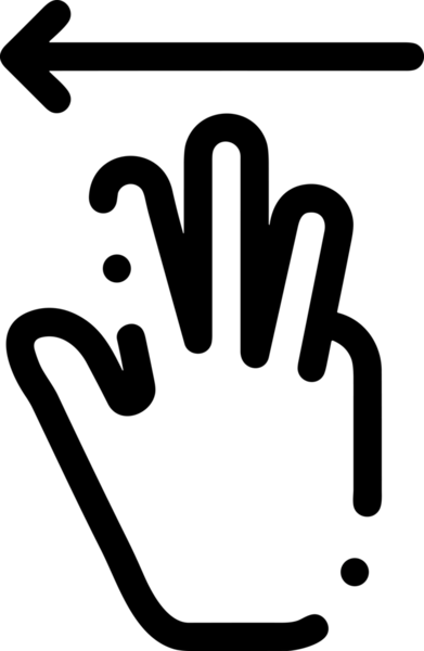 Web, Uygulama, UI / UX, Mobil Arayüz, Akıllı Teknoloji Tasarımı, Dijital Markalaşma, Kullanıcı Etkileşimi Sembolü ve Temiz Tek Renk Biçiminde Modern Grafik Elementi içeren PNG Biçimli El Simgesi Logosu