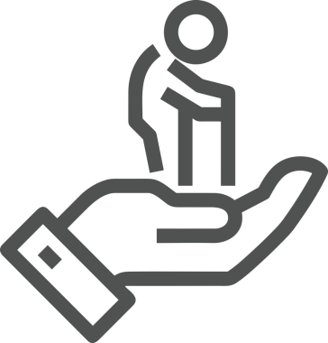 Web, Uygulama, UI / UX, Mobil Arayüz, Akıllı Teknoloji Tasarımı, Dijital Markalaşma, Kullanıcı Etkileşimi Sembolü ve Temiz Tek Renk Biçiminde Modern Grafik Elementi içeren PNG Biçimli El Simgesi Logosu