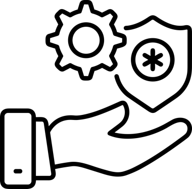 Web, Uygulama, UI / UX, Mobil Arayüz, Akıllı Teknoloji Tasarımı, Dijital Markalaşma, Kullanıcı Etkileşimi Sembolü ve Temiz Tek Renk Biçiminde Modern Grafik Elementi içeren PNG Biçimli El Simgesi Logosu