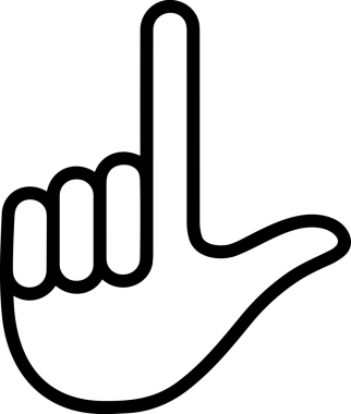 Web, Uygulama, UI / UX, Mobil Arayüz, Akıllı Teknoloji Tasarımı, Dijital Markalaşma, Kullanıcı Etkileşimi Sembolü ve Temiz Tek Renk Biçiminde Modern Grafik Elementi içeren PNG Biçimli El Simgesi Logosu