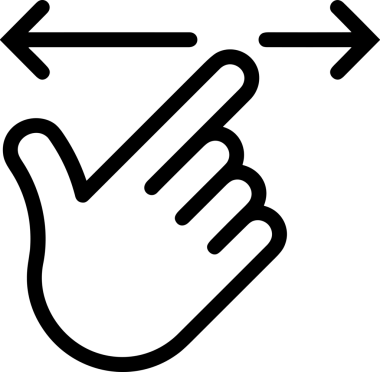 Web, Uygulama, UI / UX, Mobil Arayüz, Akıllı Teknoloji Tasarımı, Dijital Markalaşma, Kullanıcı Etkileşimi Sembolü ve Temiz Tek Renk Biçiminde Modern Grafik Elementi içeren PNG Biçimli El Simgesi Logosu