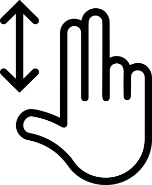 Web, Uygulama, UI / UX, Mobil Arayüz, Akıllı Teknoloji Tasarımı, Dijital Markalaşma, Kullanıcı Etkileşimi Sembolü ve Temiz Tek Renk Biçiminde Modern Grafik Elementi içeren PNG Biçimli El Simgesi Logosu