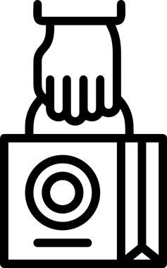 Web, Uygulama, UI / UX, Mobil Arayüz, Akıllı Teknoloji Tasarımı, Dijital Markalaşma, Kullanıcı Etkileşimi Sembolü ve Temiz Tek Renk Biçiminde Modern Grafik Elementi içeren PNG Biçimli El Simgesi Logosu