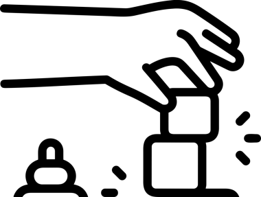 Web, Uygulama, UI / UX, Mobil Arayüz, Akıllı Teknoloji Tasarımı, Dijital Markalaşma, Kullanıcı Etkileşimi Sembolü ve Temiz Tek Renk Biçiminde Modern Grafik Elementi içeren PNG Biçimli El Simgesi Logosu